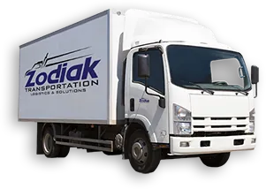 Zodiak enclosed transport truck